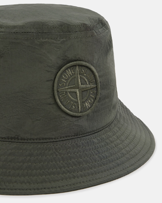 Stone Island 9100012 NYLON METAL IN ECONYL® Bucket Hat Musk Green