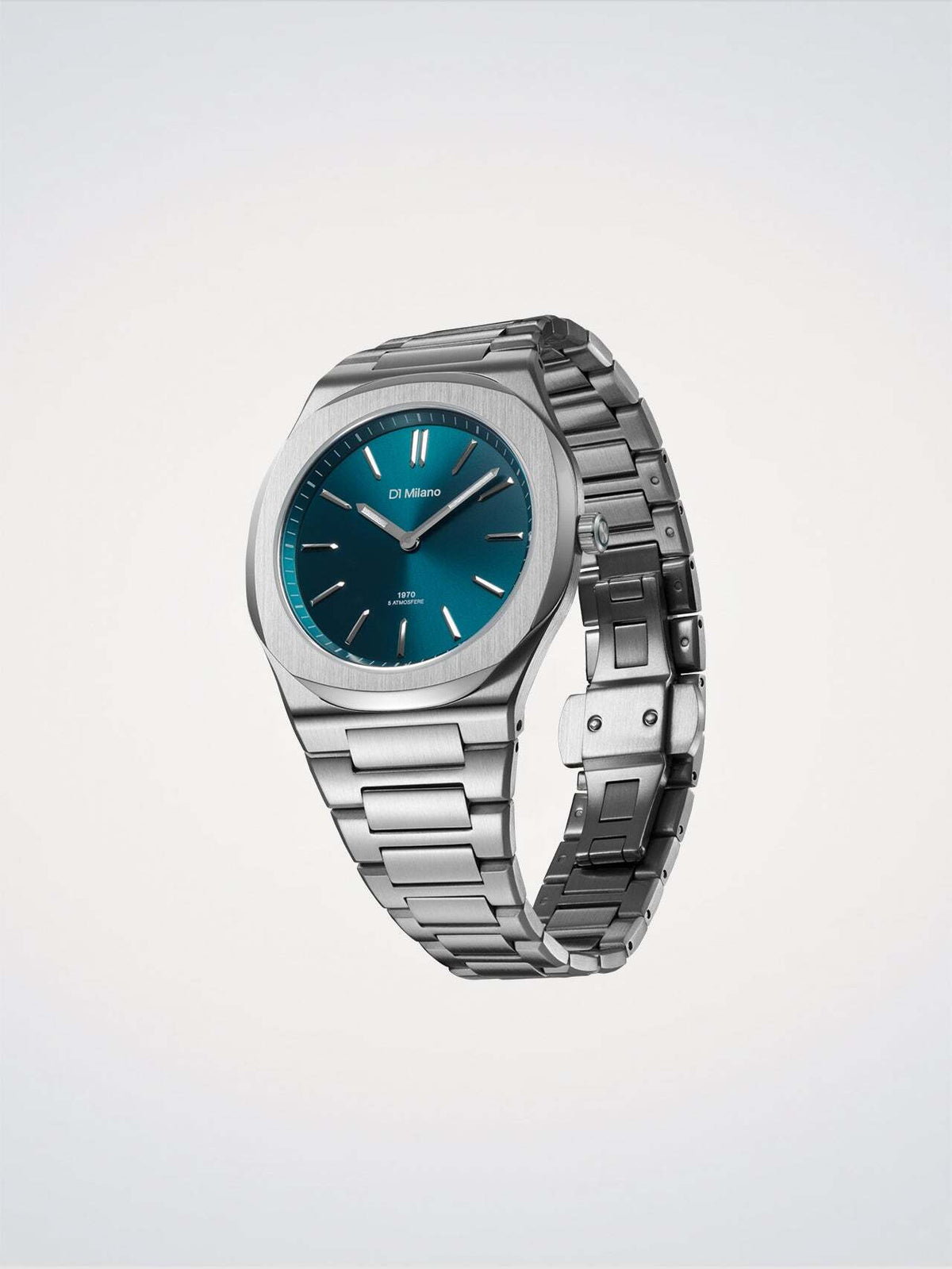 D1 Milano Groovy Green 39 mm Silver UHBJ03