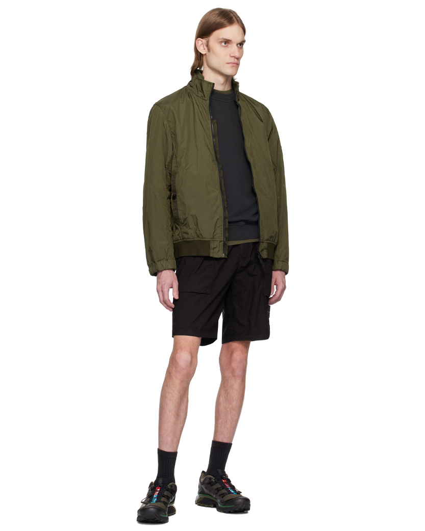 Stone Island 4100037 CRINKLE REPS R-NY Jacket Green