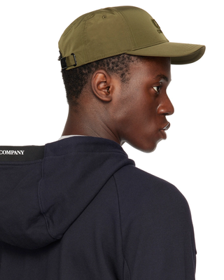 C.P. Company Chrome-R Logo Cap Green RCCMAC749A110545A