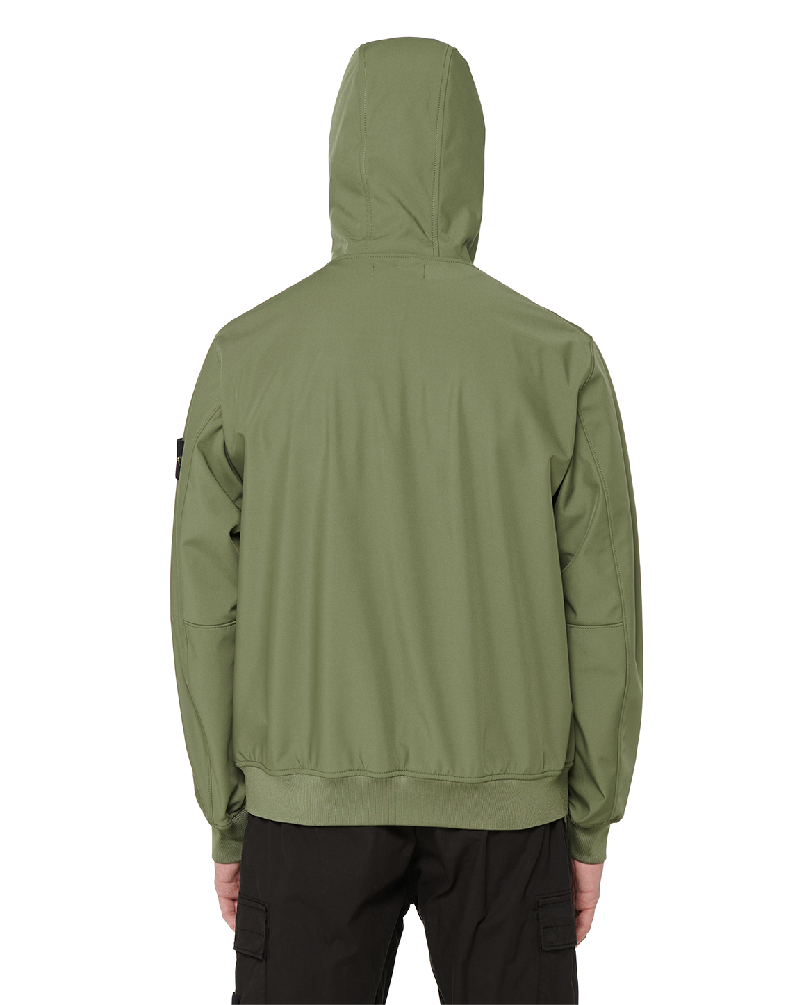 Stone Island 40227 Light Soft Shell-R Jacket Green