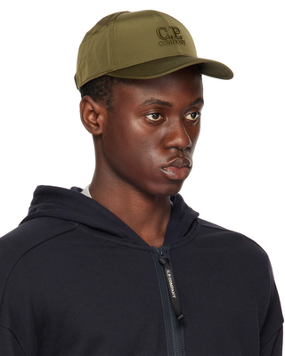C.P. Company Chrome-R Logo Cap Green RCCMAC749A110545A