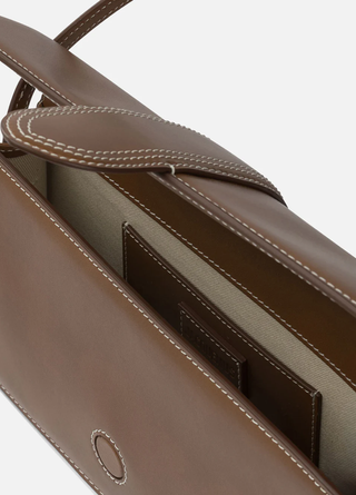Jacquemus 'Le Grand Bambino' Leather Handbag Light Brown