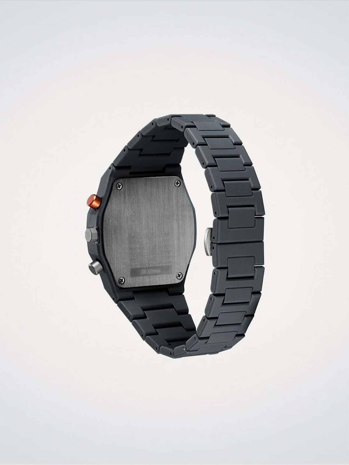 D1 Milano Polychrono Bracelet 40.5 mm Model K Dark Grey PHBJ10