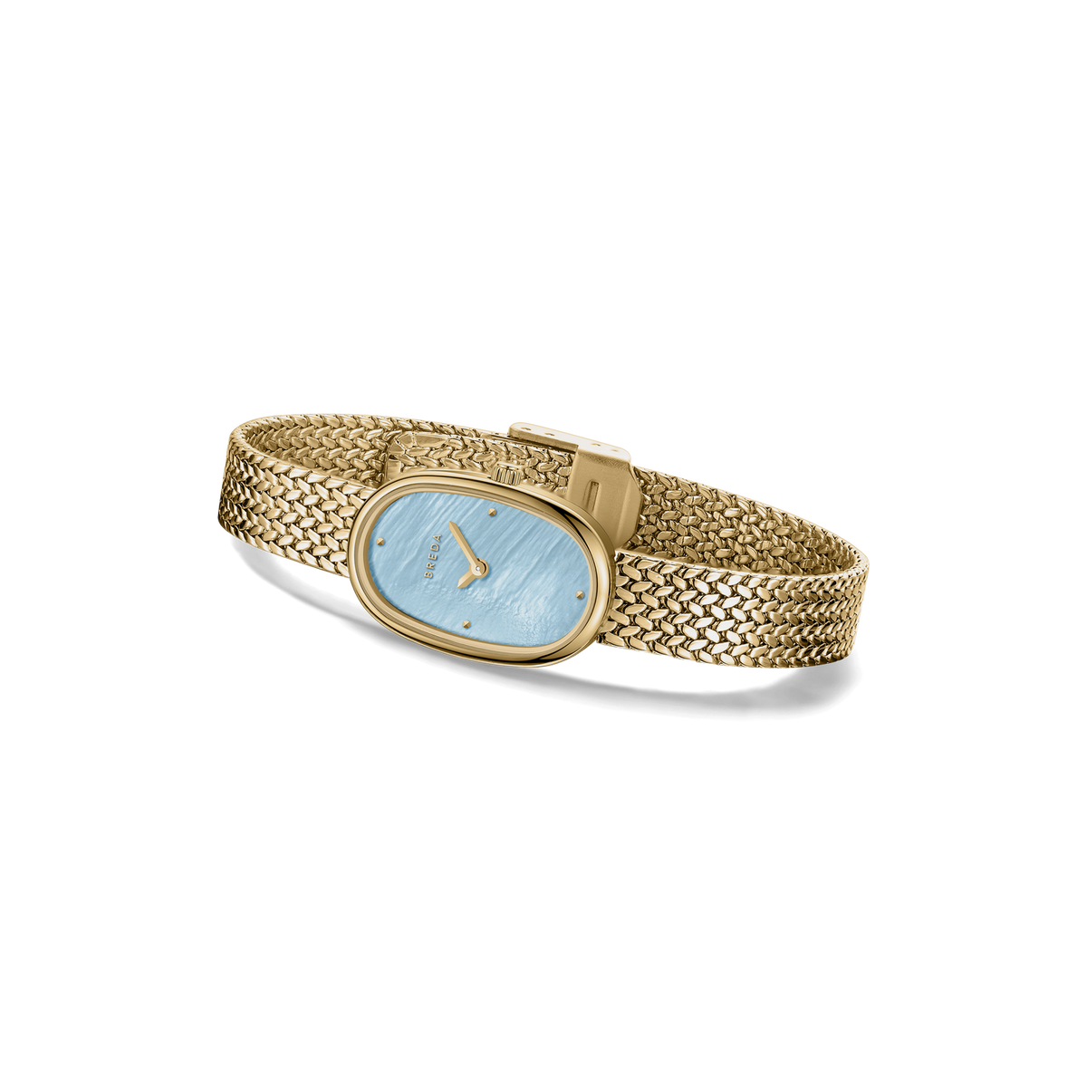Breda Jane Tethered Small 18mm Gold/Sky 1757D