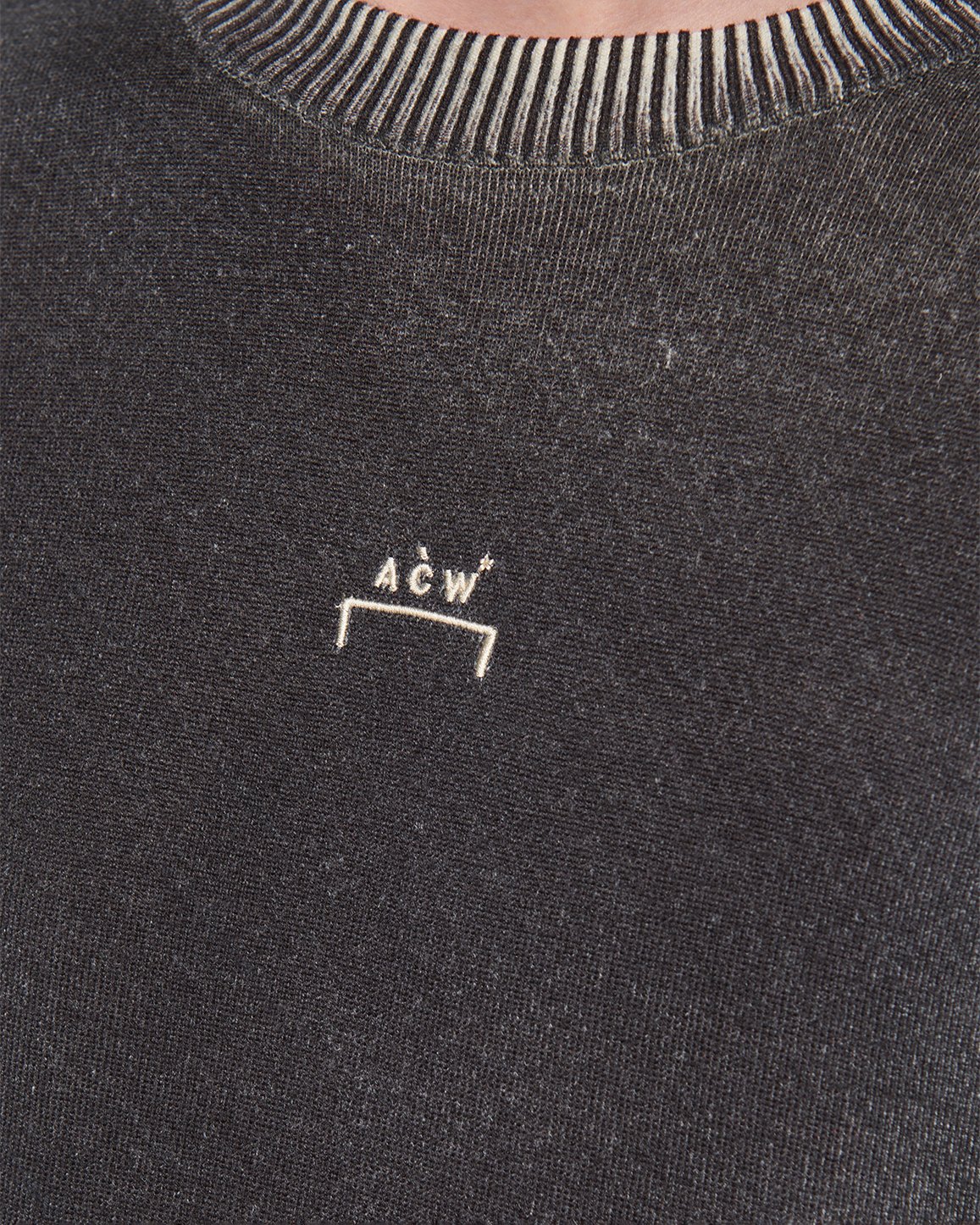 A-Cold-Wall SS24 Gradient Knit Onyx