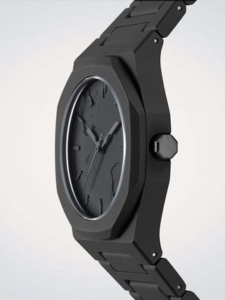 D1 Milano Crushed 40.5 mm Black PCBJ39
