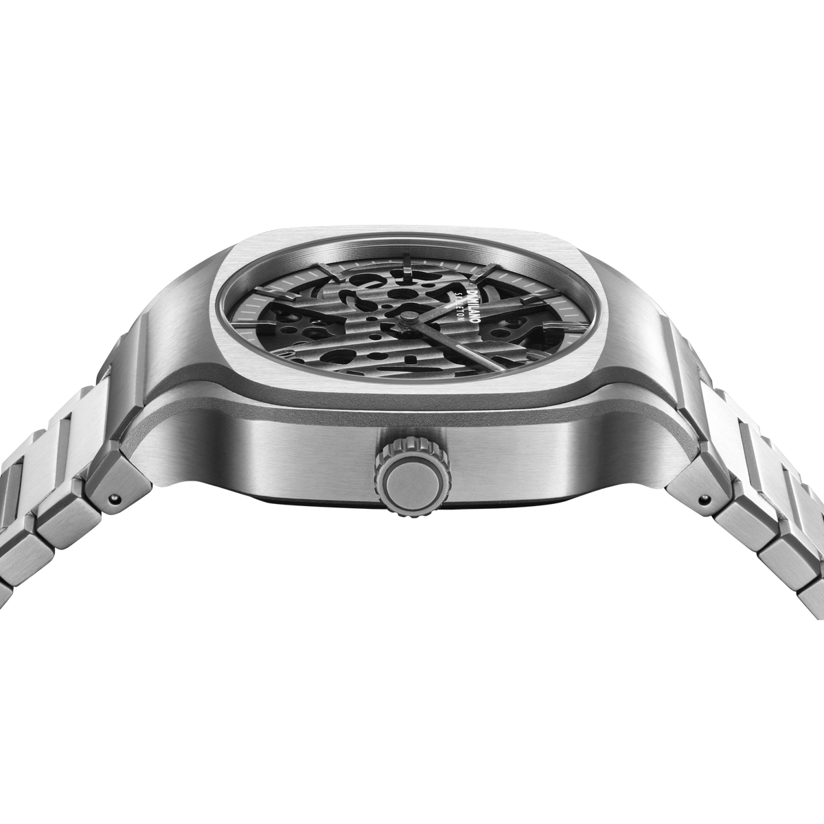 D1 Milano Square Bracelet 37 mm Grey Depth SLBJ01
