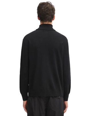 C.P. Company Virgin Wool Turtleneck Sweater Black 19CMKN035A005528A
