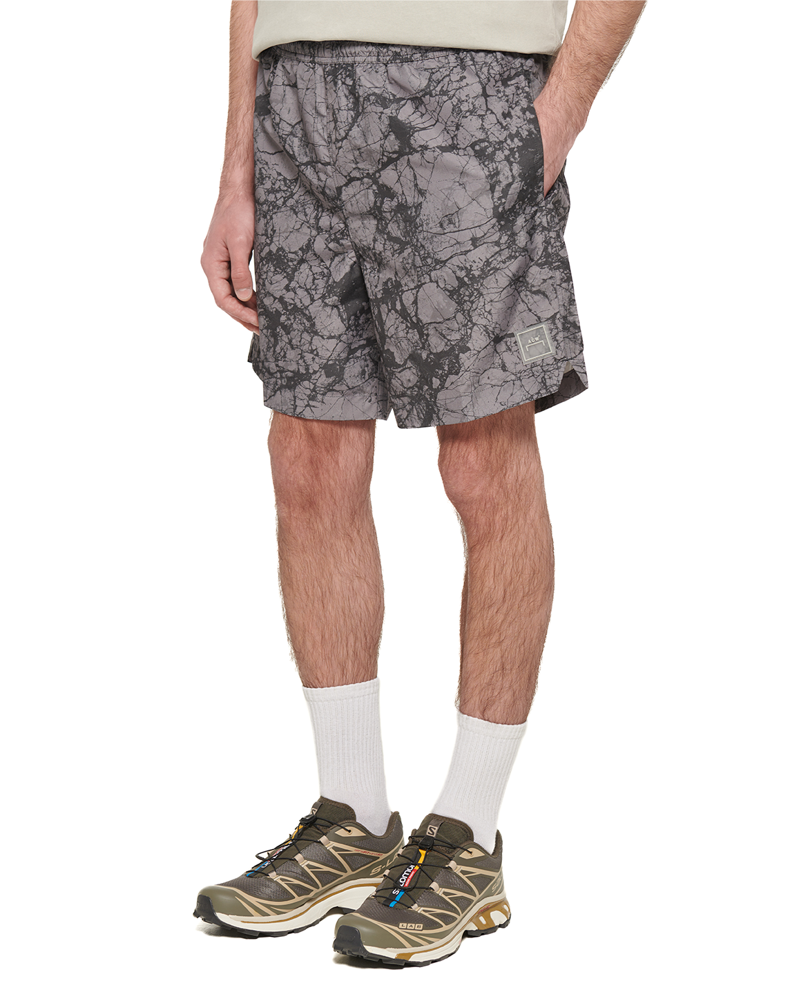 A-Cold-Wall SS24 Marble Swimshort Mid Grey