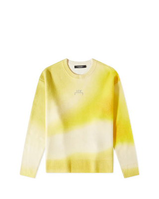 A-Cold-Wall SS24 Gradient Knit Volt Yellow