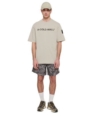 A-Cold-Wall SS24 Overdye Logo T-shirt Cement