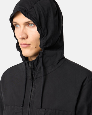 Stone Island 4100091 SUPIMA Cotton Twill Stretch-TC Jacket Black