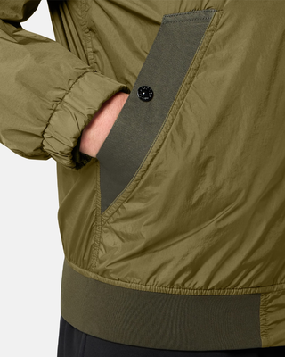Stone Island 4100111 CRINKLE REPS NY Jacket Military Green