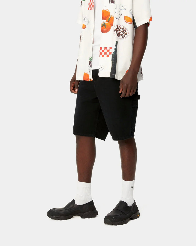 Carhartt WIP Single Knee Short Black