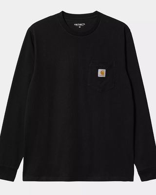 Carhartt WIP L/S Pocket T-Shirt Black