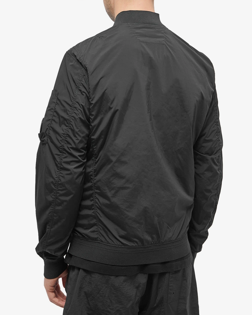 C.P. Company Nycra-R Bomber Jacket Black 18CMOW182A005864G