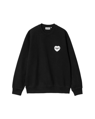 Carhartt WIP Heart Bandana Sweat Black / White
