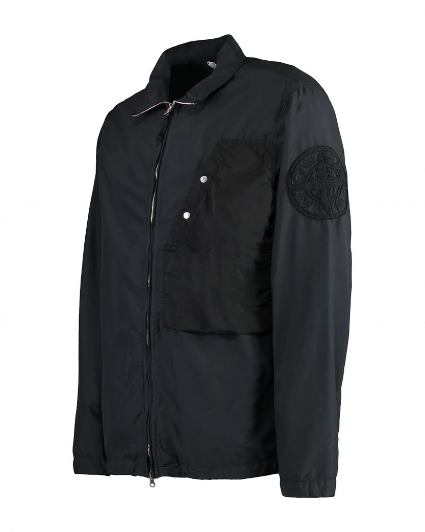 Stone Island 108M4 Techno Fabric Jacket Black