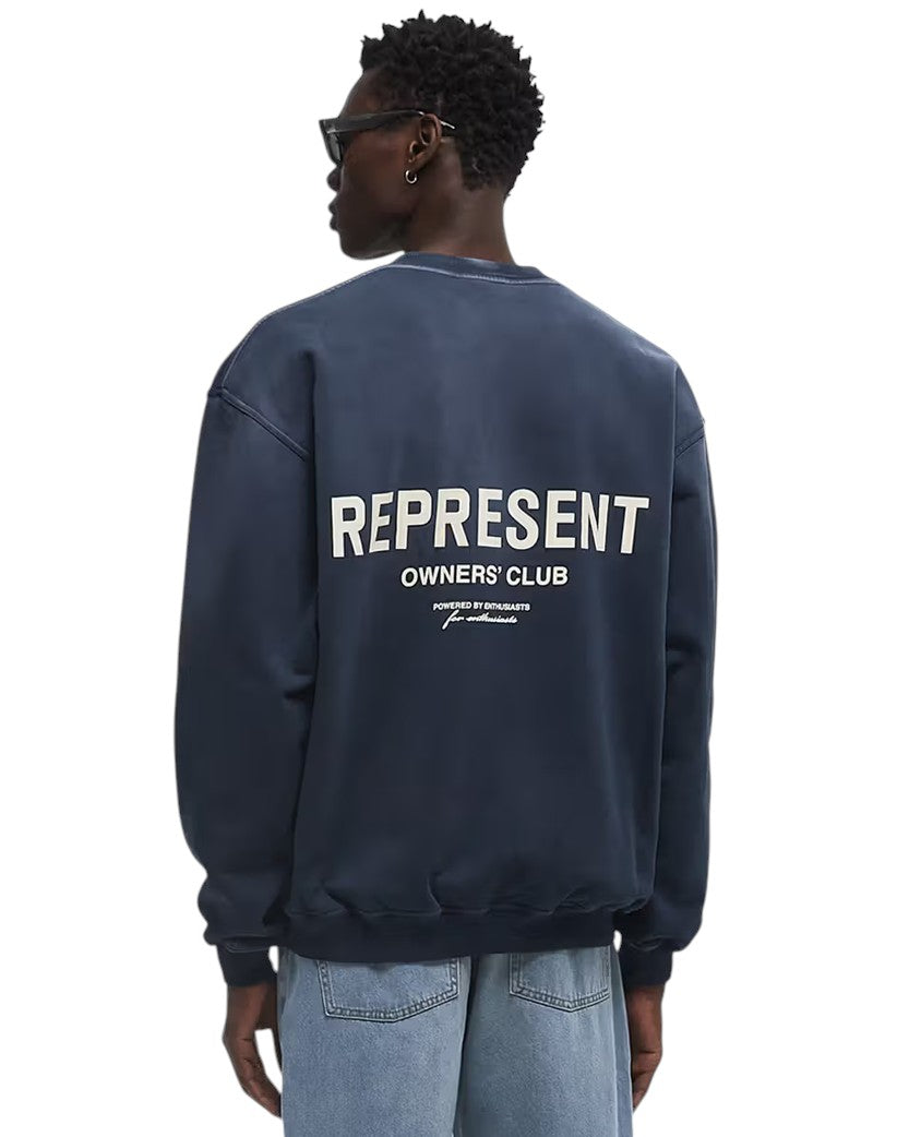 Represent Owners Club Sweatshirt Navy Blue OCM41115-224