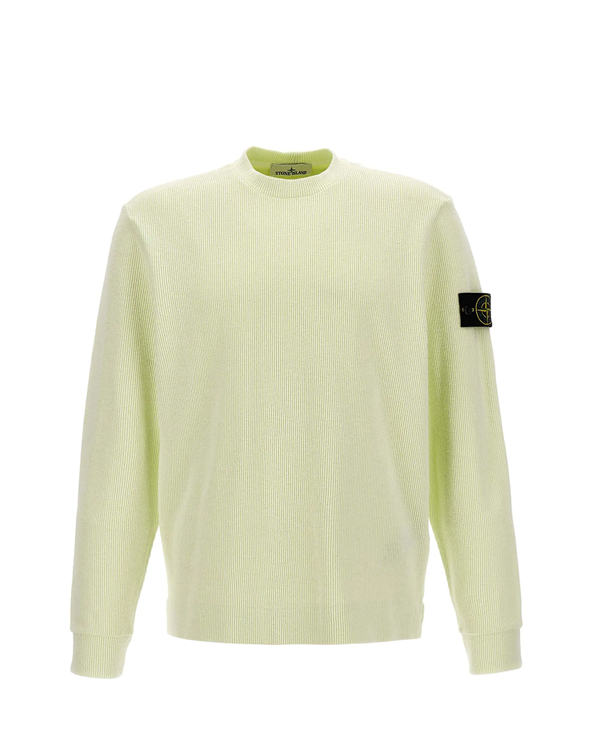 Stone Island 62656 Cardigan Sweatshirt Light Green