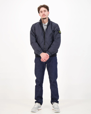 Stone Island 4100111 CRINKLE REPS NY Jacket Navy Blue