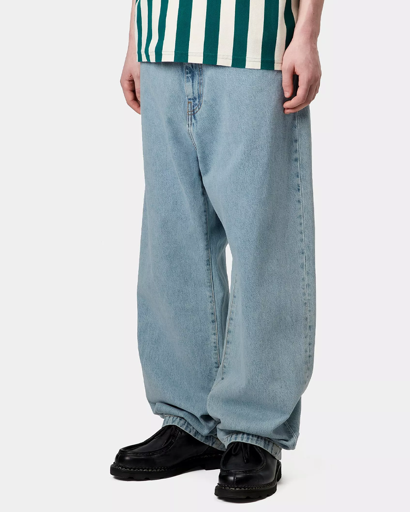Carhartt WIP Landon Pant Bleached Robertson Blue