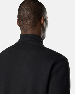 Stone Island 6100018 COTTON FLEECE Track Jacket Black