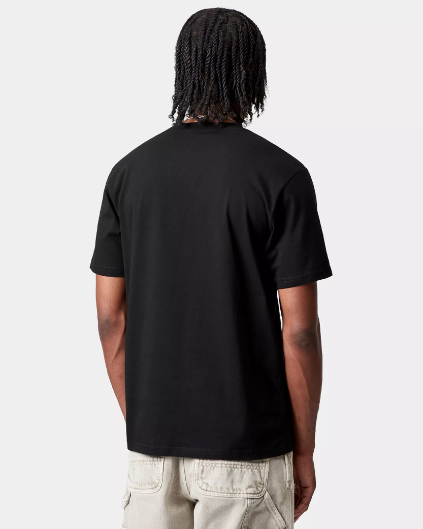 Carhartt WIP Solar Chrome C-Logo T-Shirt Black
