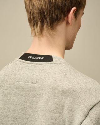 C.P. Company Diagonal Raised Sweatshirt Grey RCCMSS713A005086W