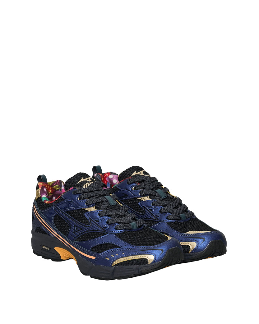 Mizuno MXR Osaka Pack Sneakers Black/Black/Cadmium Orange D1GA2516