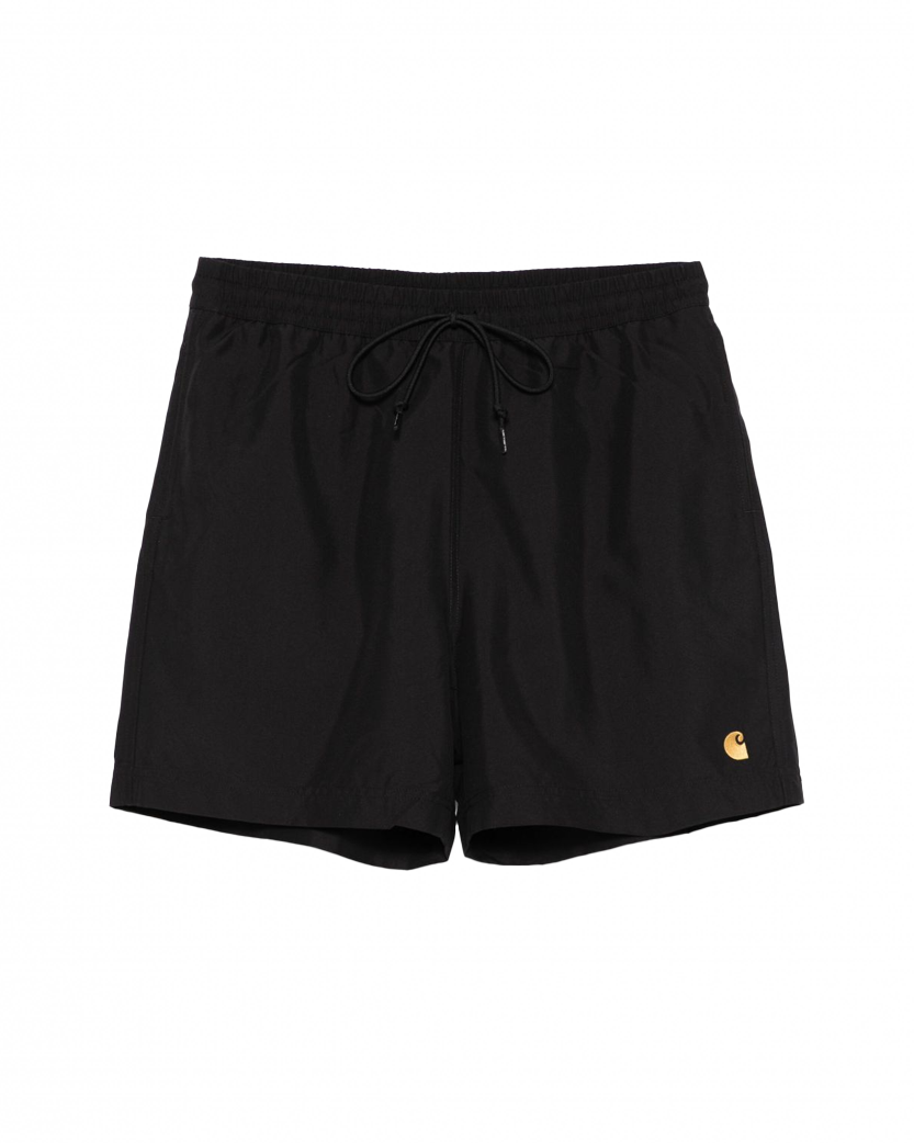 Carhartt WIP Chase Swim Shorts Black