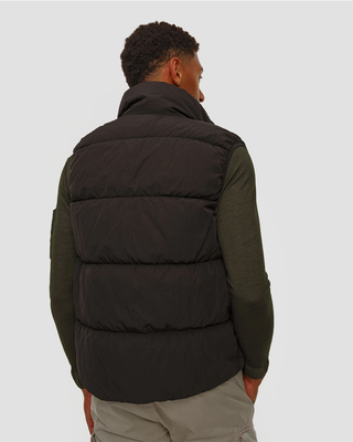 C.P. Company Full Zip Down Vest Black