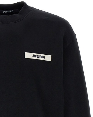 Jacquemus The Gros Grain Sweatshirt Black
