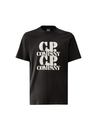 C.P. Company Graphic T-shirt Black