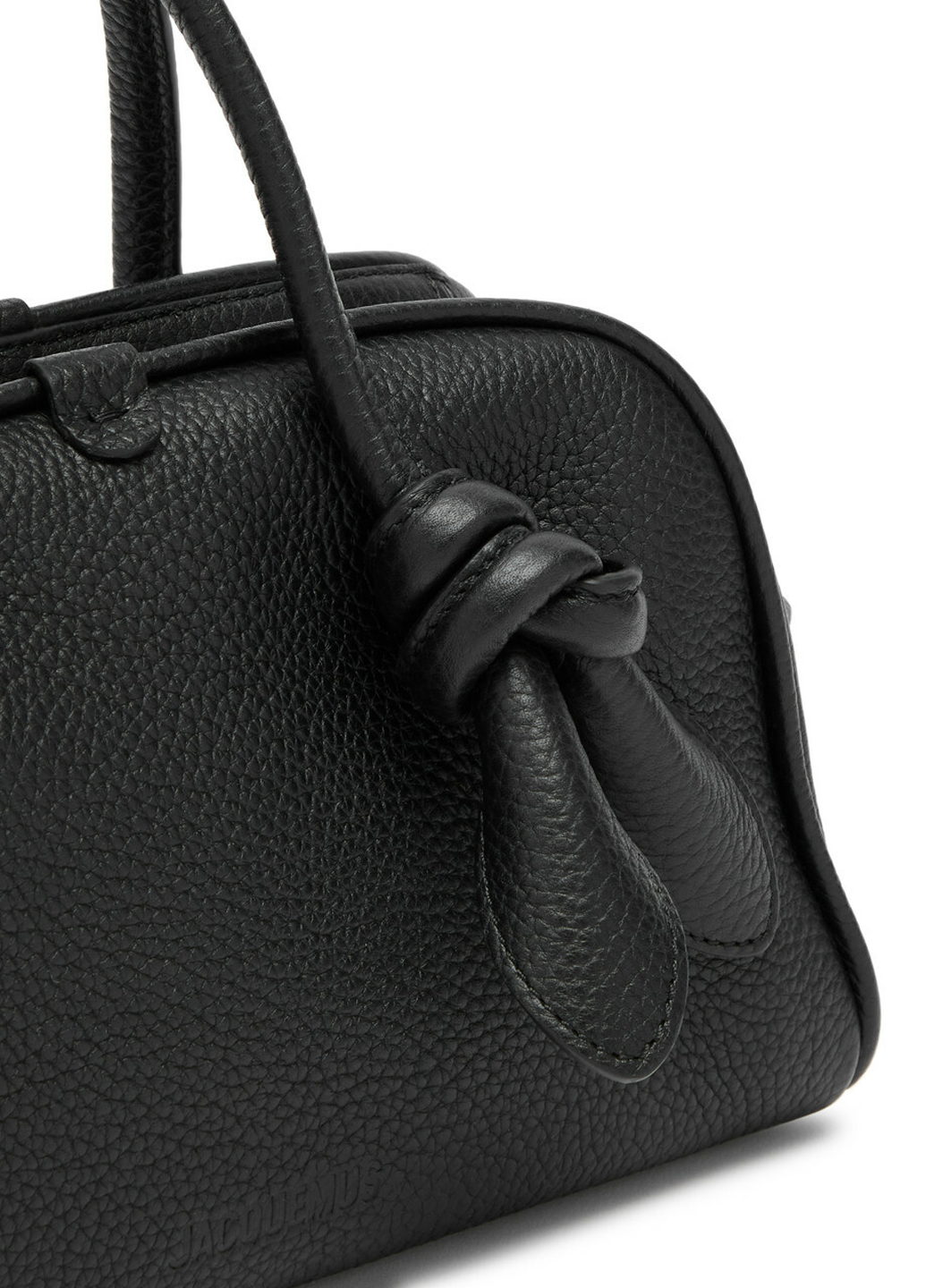 Jacquemus 'Le Petit Turismo' Leather Handbag Black