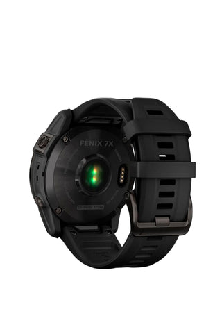 Garmin Fenix 7X Sapphire Solar Carbon Gray DLC Titanium with Black Band 010-02541-11