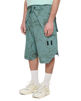 A-Cold-Wall SS24 Overlay Cargo Short Faded Teal