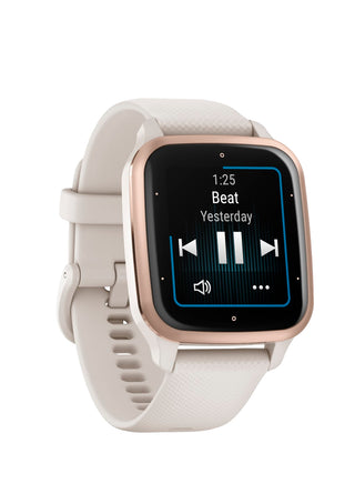 Garmin Venu Sq 2 Music Edition Peach Gold Al. Bezel 010-02700-11