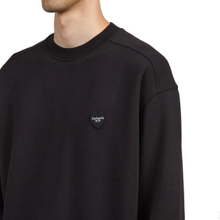 Carhartt WIP Heart Patch Sweat Black