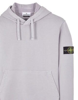 Stone Island 64151 Logo Hoodie Grey