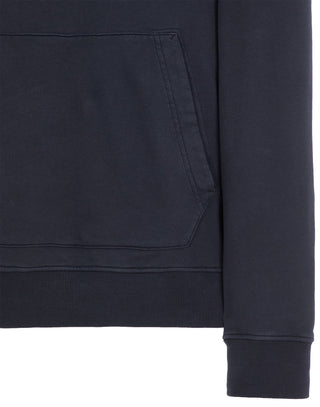 Stone Island 64151 Logo Hoodie Navy