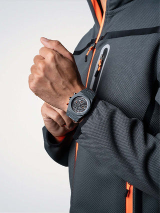 D1 Milano Polychrono Bracelet 40.5 mm Model K Dark Grey PHBJ10