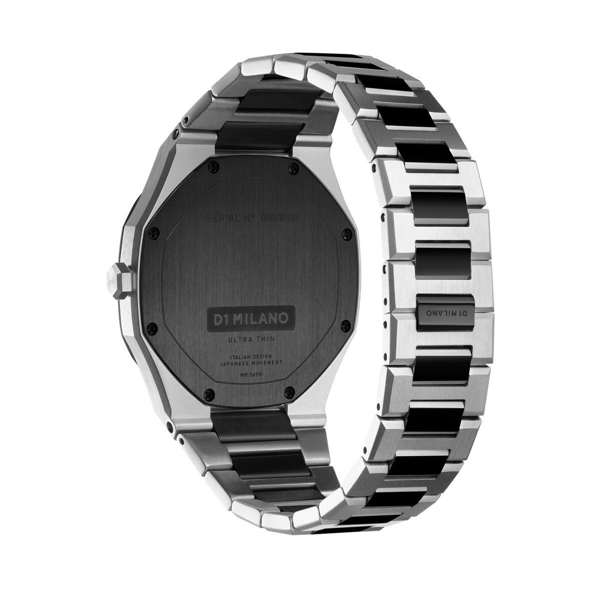 D1 Milano Ultra Thin Bracelet 38 mm Ash UTBU06