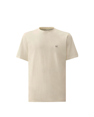 C.P. Company 30/1 Jersey Back Goggle T-Shirt Gauze White 18CMTS030A005100W