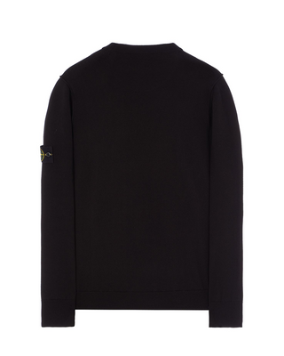 Stone Island 540B2 Logo Sweater Black