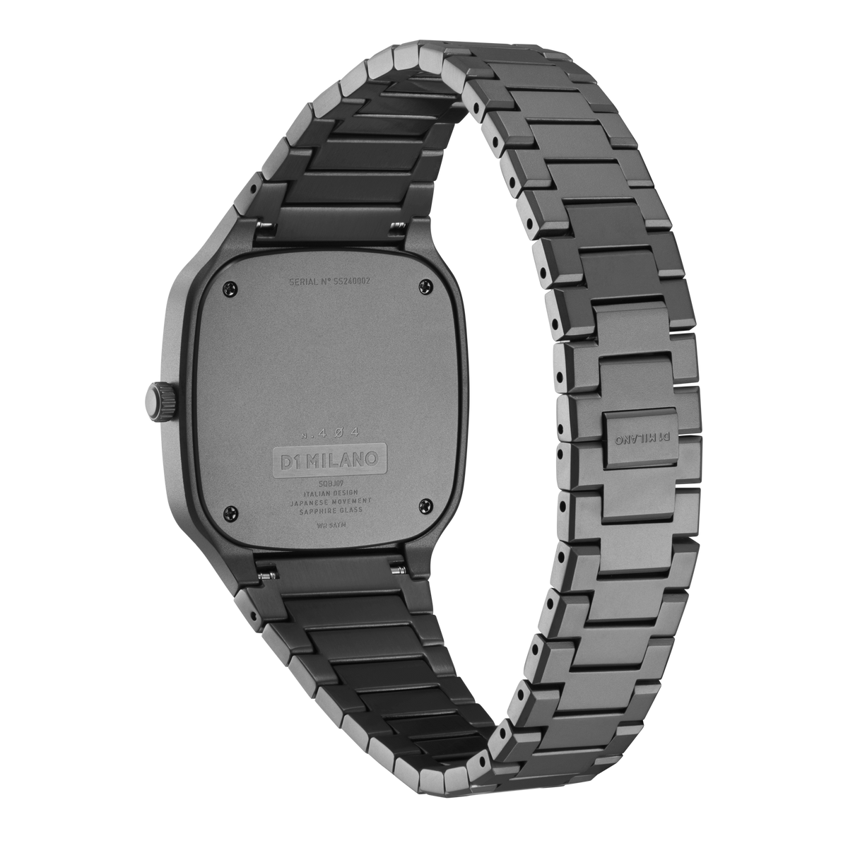 D1 Milano Square Bracelet 37 mm Volcanic Grey SQBJ08