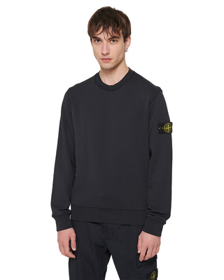 Stone Island 63051 Logo Sweatshirt Black