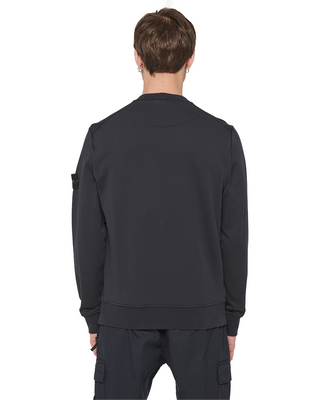 Stone Island 63051 Logo Sweatshirt Black