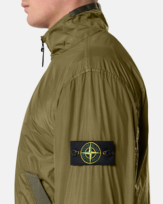 Stone Island 4100111 CRINKLE REPS NY Jacket Military Green